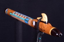 Mulberry Native American Flute, Minor, Mid F#-4, #G22C (2)